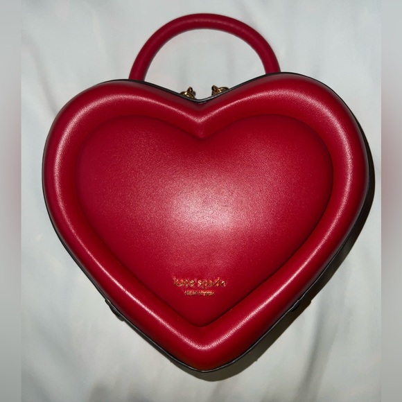Kate Spade Pitter Patter 3D Heart Crossbody Bag - Picture 15 of 16